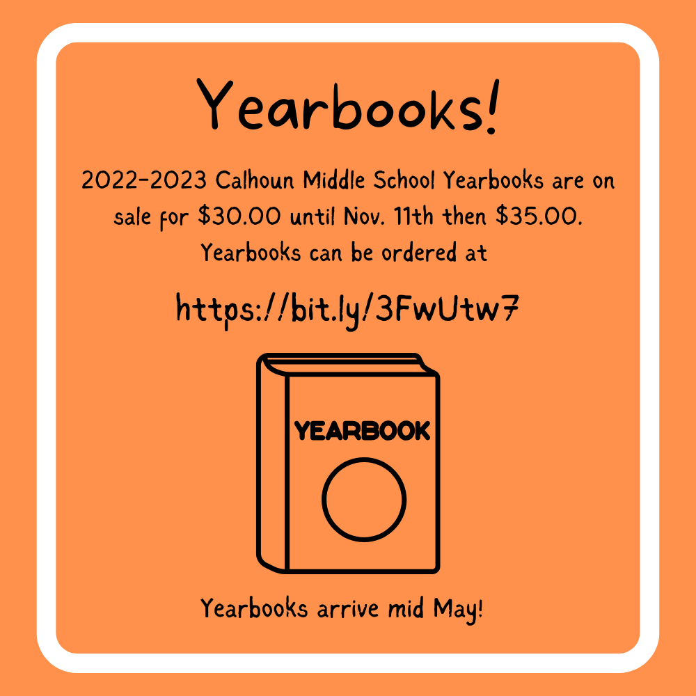  Calhoun Yearbooks for Sale